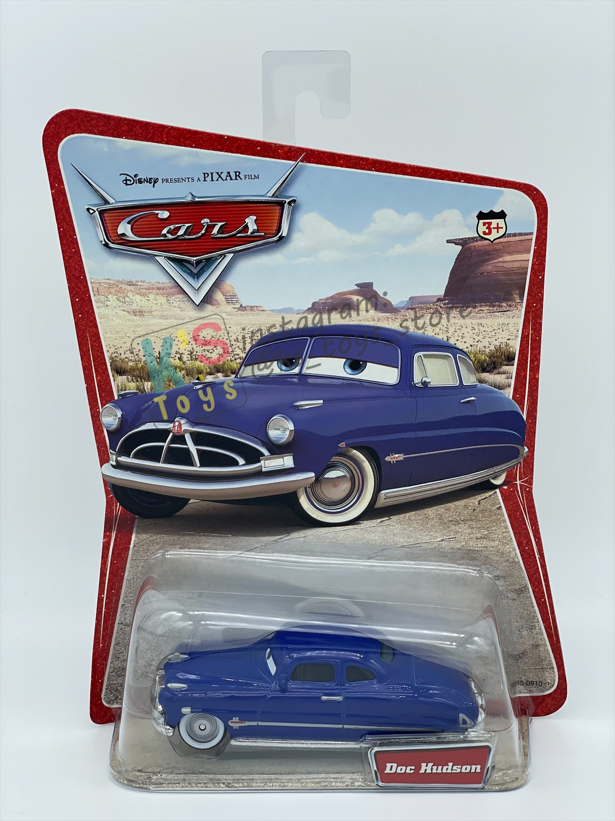 DISNEY PIXAR CARS BY MATTEL 1:55, "DOC HUDSON", FIRST CARS RELEASED SERIES - BNIP