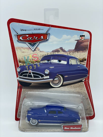 DISNEY PIXAR CARS BY MATTEL 1:55, "DOC HUDSON", FIRST CARS RELEASED SERIES - BNIP