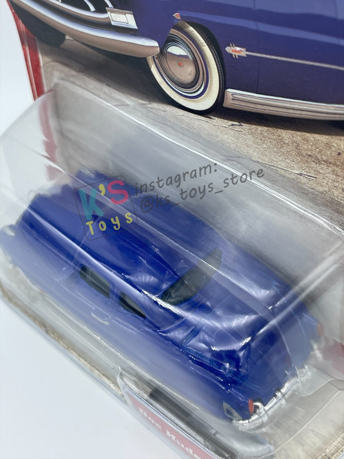 DISNEY PIXAR CARS BY MATTEL 1:55, "DOC HUDSON", FIRST CARS RELEASED SERIES - BNIP