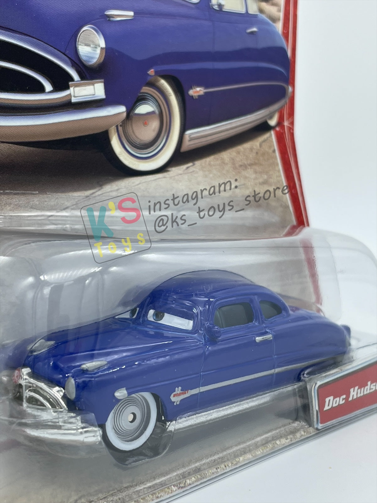 DISNEY PIXAR CARS BY MATTEL 1:55, "DOC HUDSON", FIRST CARS RELEASED SERIES - BNIP