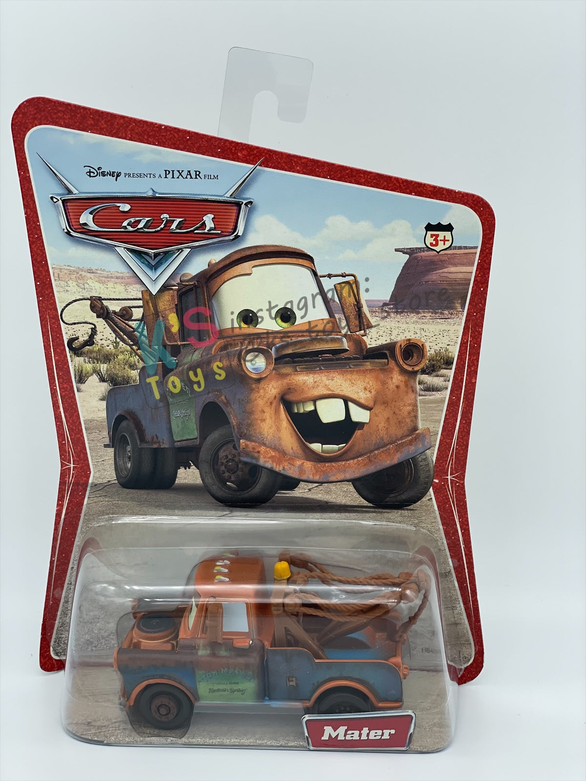 Disney Pixar Cars 1:55 by MATTEL, MATER , FIRST RELEASE EDITION - BNIP