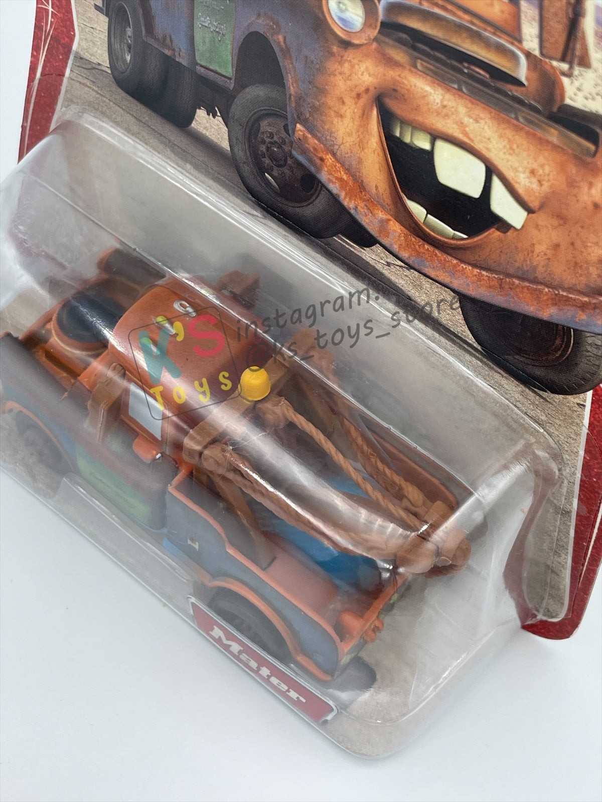 Disney Pixar Cars 1:55 by MATTEL, MATER , FIRST RELEASE EDITION - BNIP