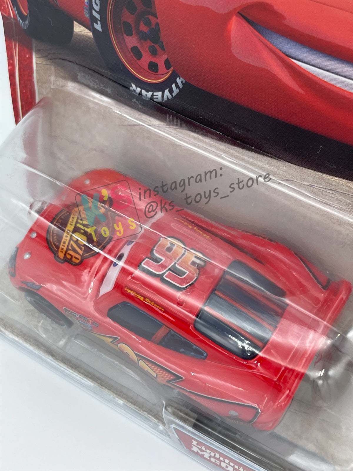 DISNEY PIXAR CARS 1:55 BY MATTEL, LIGHTNING MCQUEEN CARS 1 - FIRST RELEASED CARS SERIES - BNIP