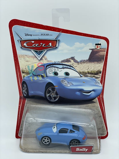 DISNEY PIXAR CARS 1:55 BY MATTEL, SALLY - FIRST RELEASED CARS SERIES - BNIP