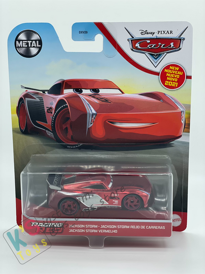 Red Racing Series Complete Set of 6 Disney Pixar Cars - BNIP