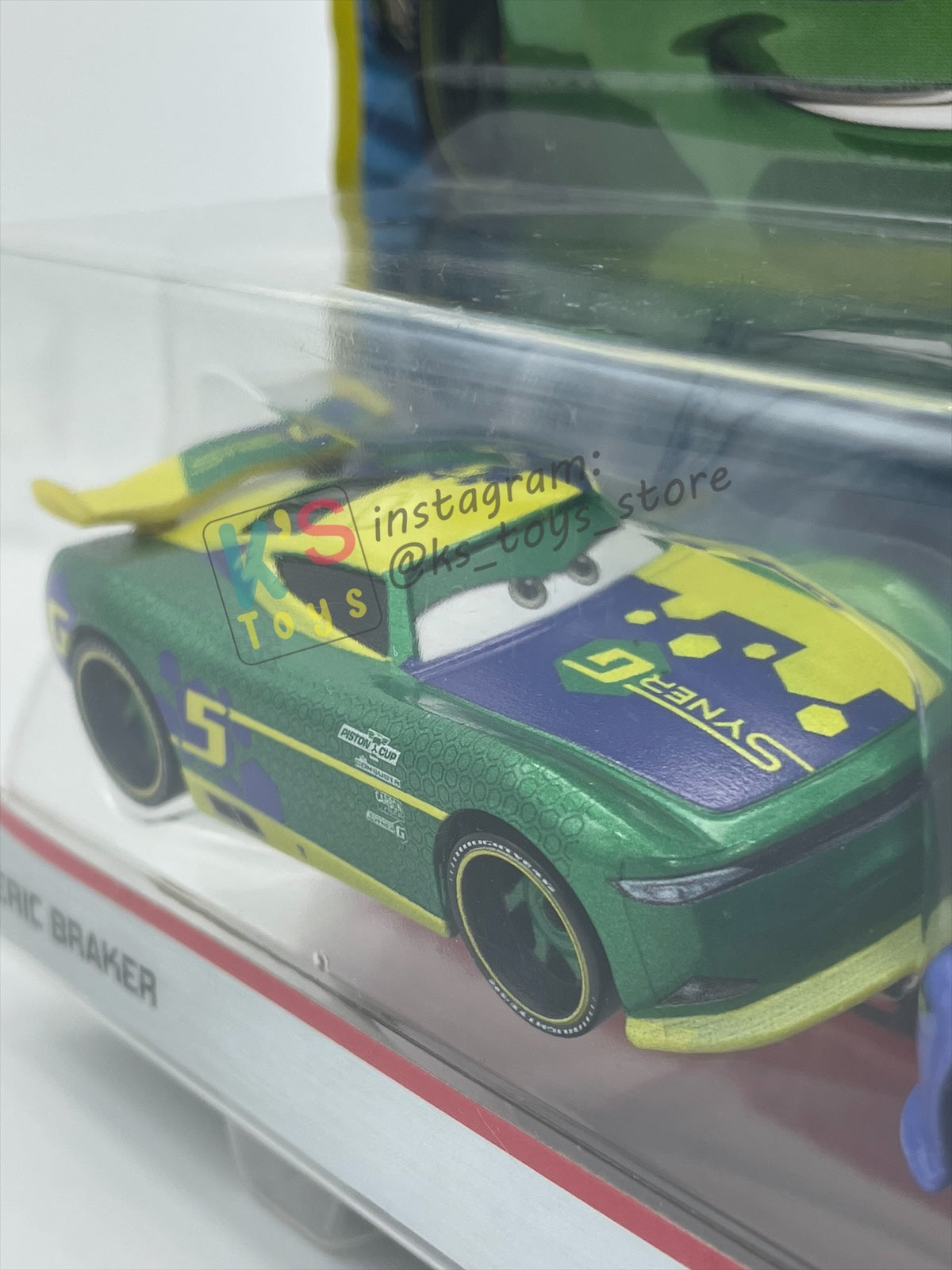 Disney Pixar Cars 1:55 2-Pack by MATTEL, ERIC BRAKER AND BARRY DEPEDAL, The Next-Gen Piston Cup Racers Series - BNIP