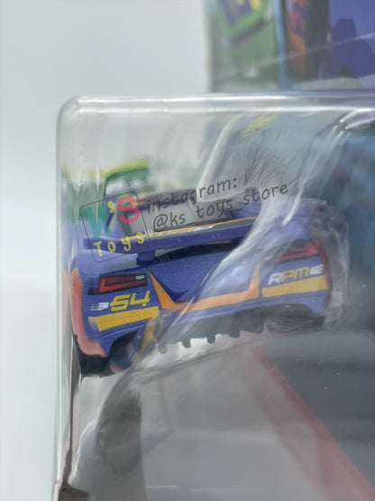 Disney Pixar Cars 1:55 2-Pack by MATTEL, ERIC BRAKER AND BARRY DEPEDAL, The Next-Gen Piston Cup Racers Series - BNIP