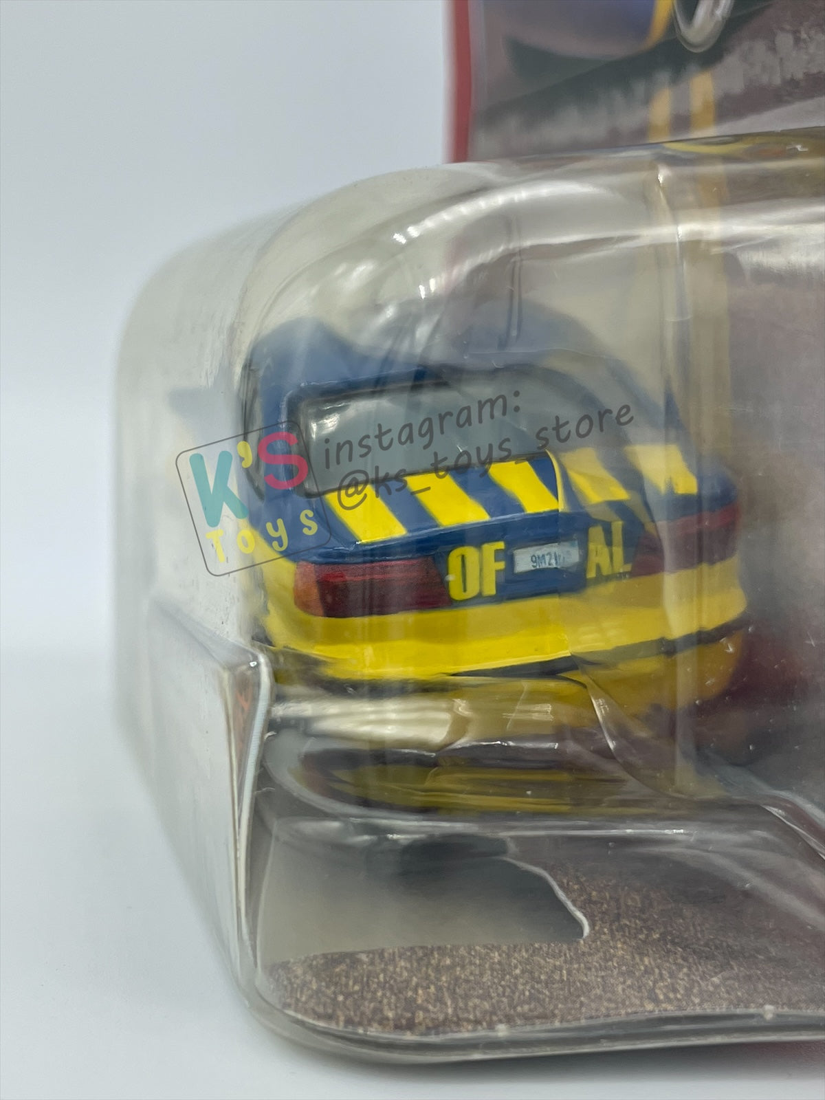 DISNEY PIXAR CARS BY MATTEL, THE WORLD OF CARS SERIES - RACE OFFICIAL TOM #57 - BNIP