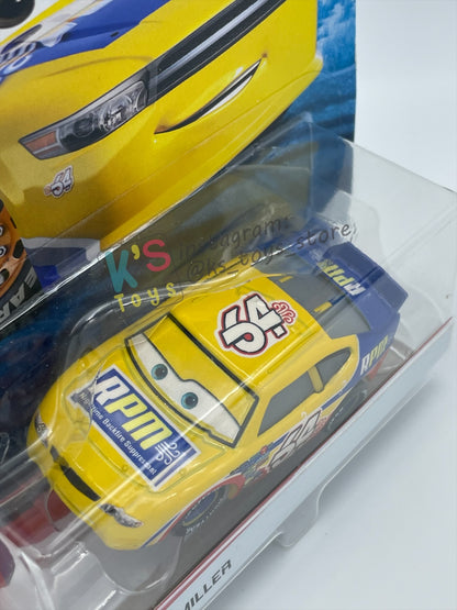 DISNEY PIXAR CARS 1:55 BY MATTEL, "BRUCE MILLER" DINOCO 400 SERIES - BNIP