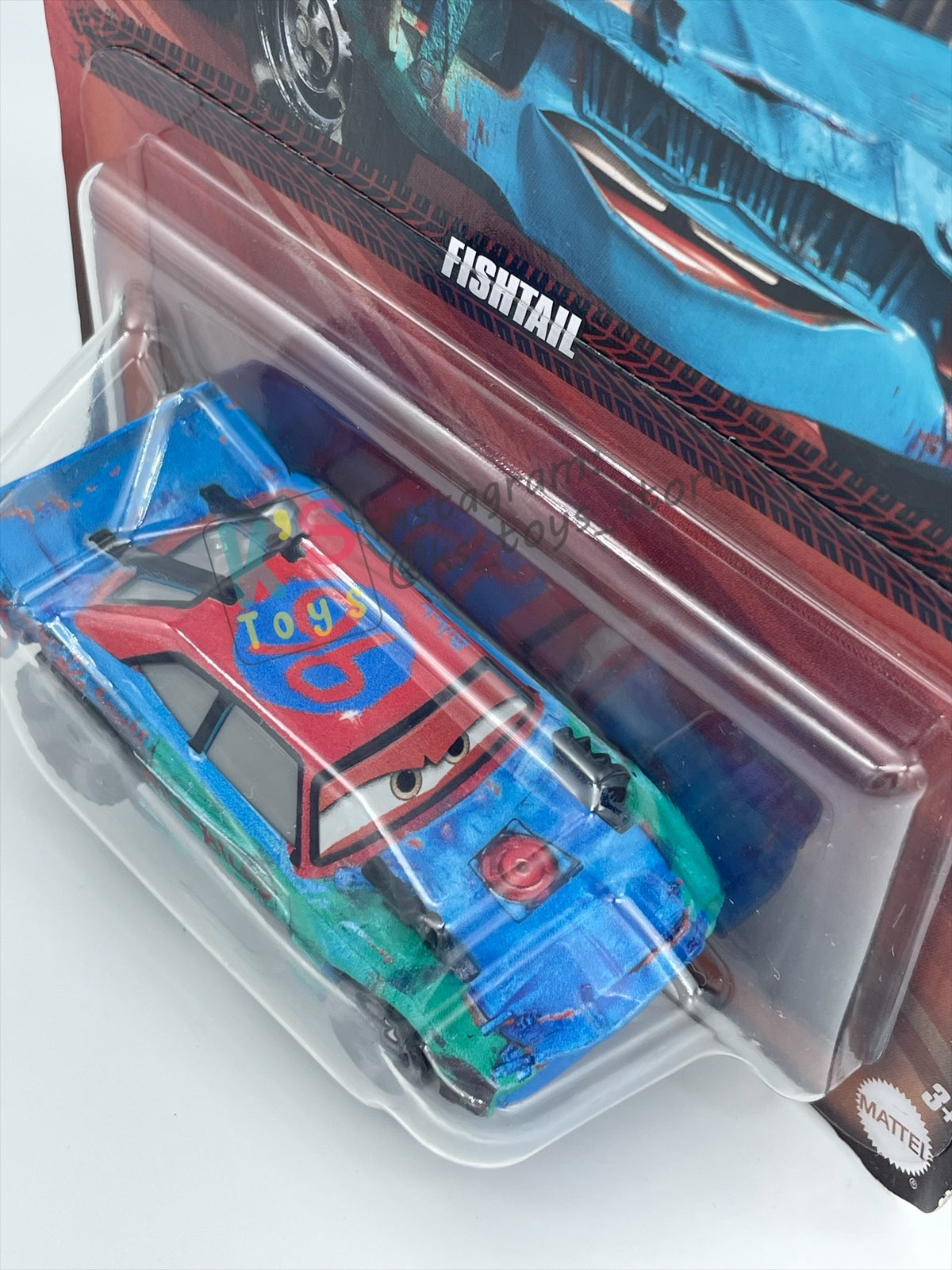 DISNEY PIXAR CARS 1:55  BY MATTEL, FISHTAIL - THUNDER HOLLOWS SERIES - 2025 RE-RELEASED  - BNIP