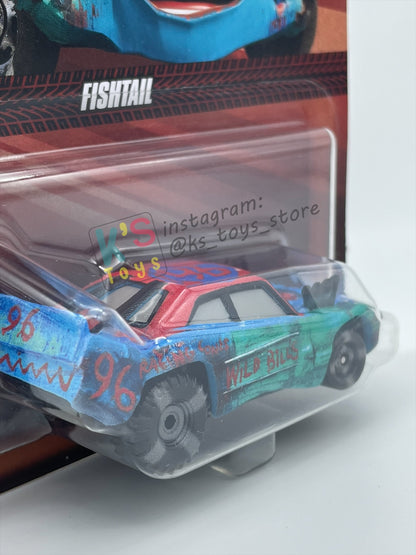 DISNEY PIXAR CARS 1:55  BY MATTEL, FISHTAIL - THUNDER HOLLOWS SERIES - 2025 RE-RELEASED  - BNIP