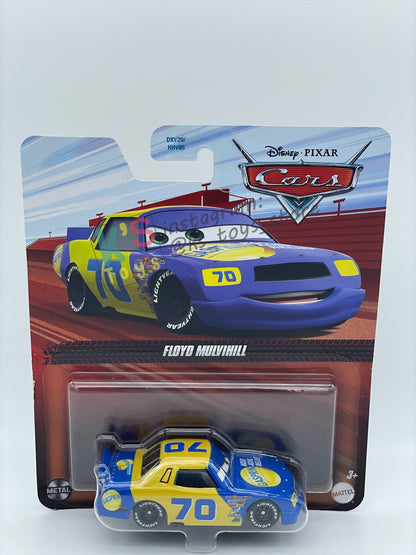 DISNEY PIXAR CARS 1:55  BY MATTEL, FLOYD MULVIHILL - CARS SERIES - 2025 RE-RELEASED  - BNIP