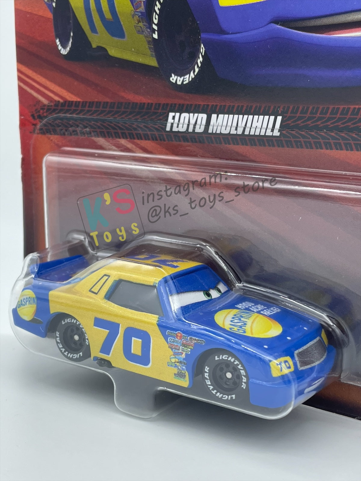 DISNEY PIXAR CARS 1:55  BY MATTEL, FLOYD MULVIHILL - CARS SERIES - 2025 RE-RELEASED  - BNIP