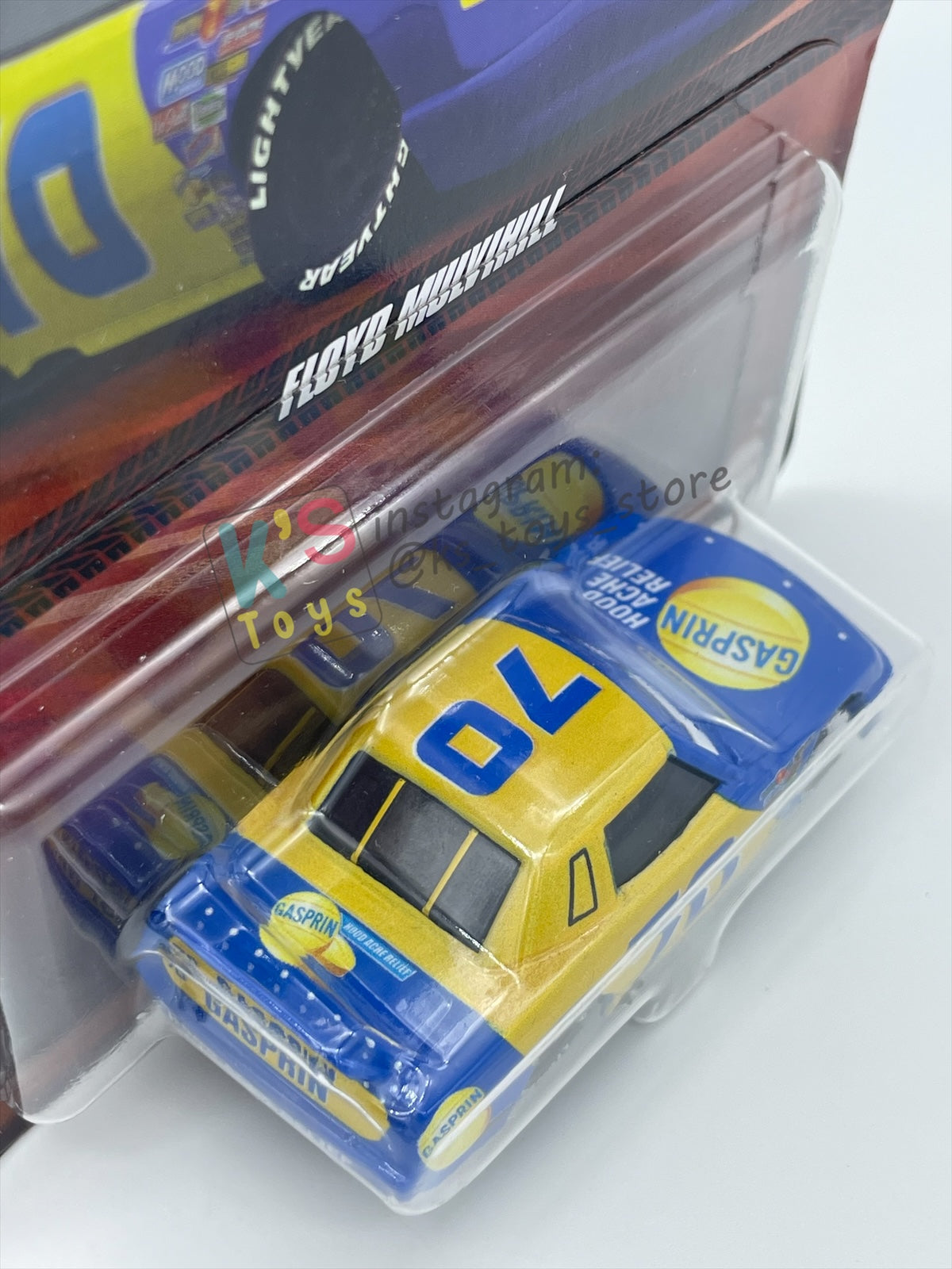 DISNEY PIXAR CARS 1:55  BY MATTEL, FLOYD MULVIHILL - CARS SERIES - 2025 RE-RELEASED  - BNIP