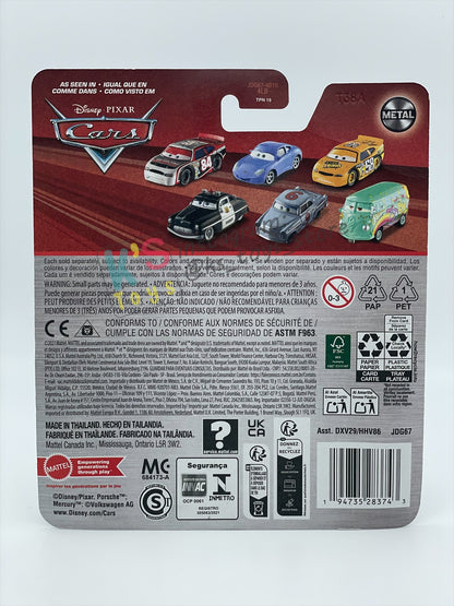 DISNEY PIXAR CARS 1:55  BY MATTEL, FLOYD MULVIHILL - CARS SERIES - 2025 RE-RELEASED  - BNIP