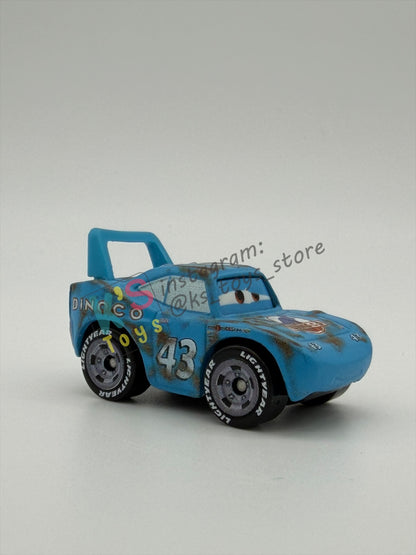 Loose Mini Racers Pixar Disney Cars, DAMAGED KING - Mint / Near Mint Condition