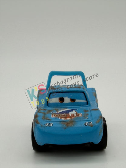 Loose Mini Racers Pixar Disney Cars, DAMAGED KING - Mint / Near Mint Condition