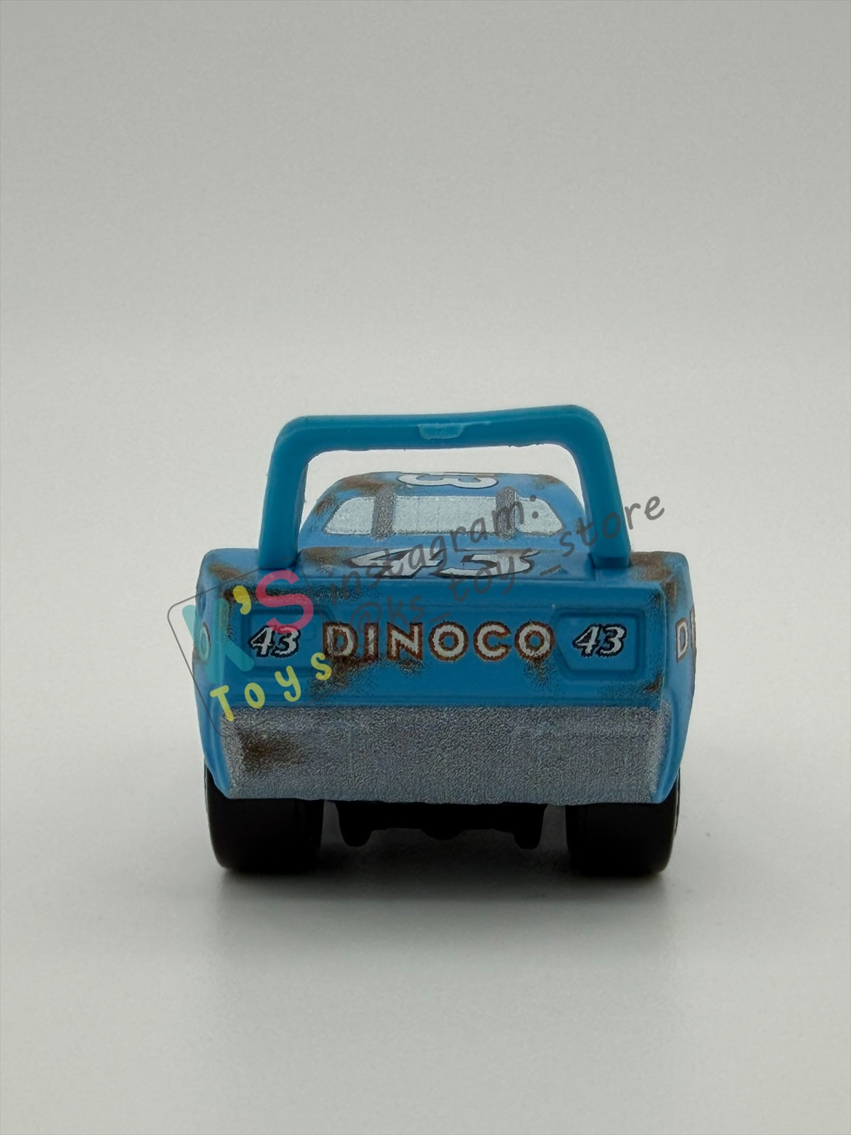 Loose Mini Racers Pixar Disney Cars, DAMAGED KING - Mint / Near Mint Condition