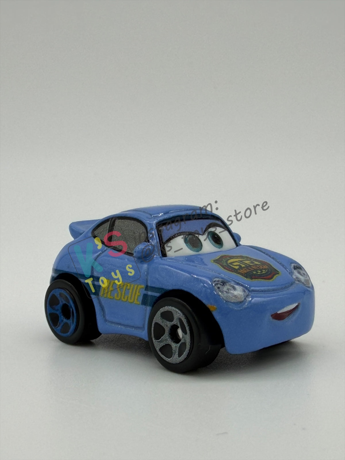 Loose Mini Racers Pixar Disney Cars, RED - RACE RESCUE SALLY - Mint / Near Mint Condition