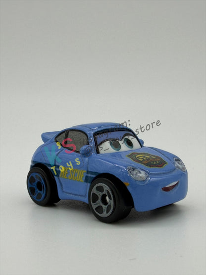 Loose Mini Racers Pixar Disney Cars, RED - RACE RESCUE SALLY - Mint / Near Mint Condition