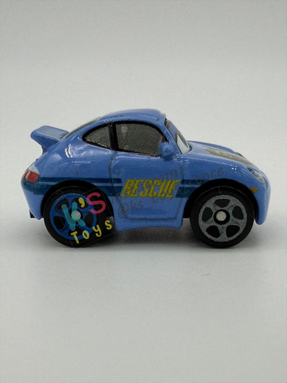 Loose Mini Racers Pixar Disney Cars, RED - RACE RESCUE SALLY - Mint / Near Mint Condition