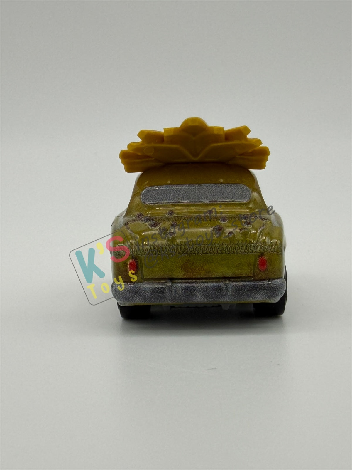 Loose Mini Racers Pixar Disney Cars, RED - CHIEFTESS - Mint / Near Mint Condition