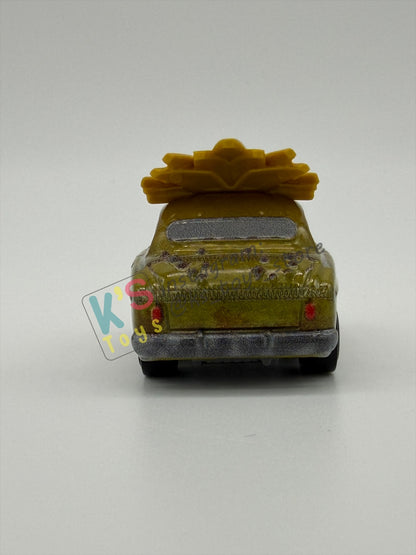 Loose Mini Racers Pixar Disney Cars, RED - CHIEFTESS - Mint / Near Mint Condition