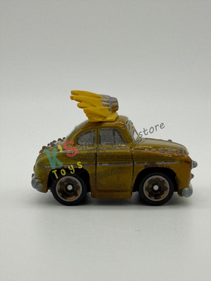 Loose Mini Racers Pixar Disney Cars, RED - CHIEFTESS - Mint / Near Mint Condition