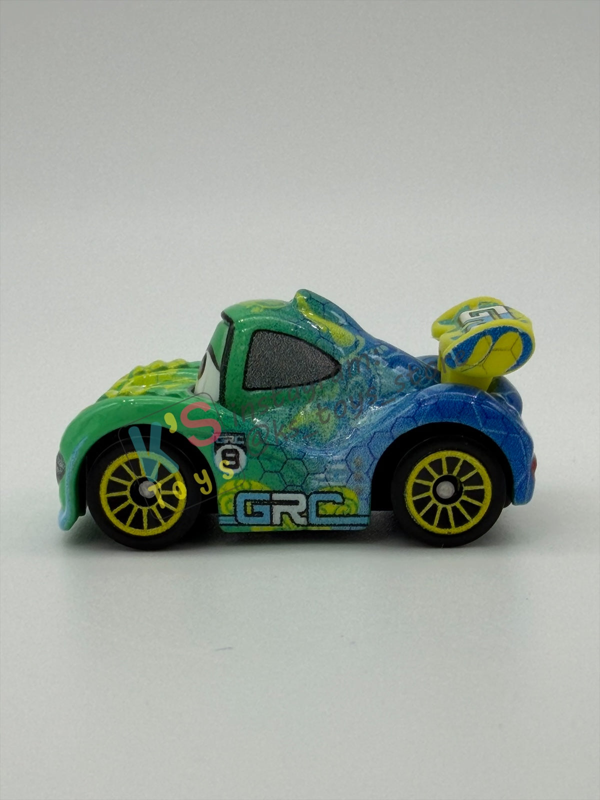 Loose Mini Racers Pixar Disney Cars, GRC CARLA - Mint / Near Mint Condition