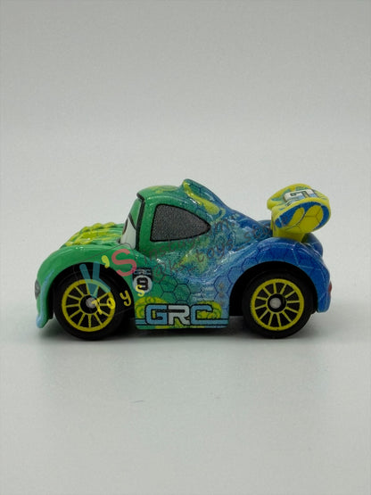 Loose Mini Racers Pixar Disney Cars, GRC CARLA - Mint / Near Mint Condition