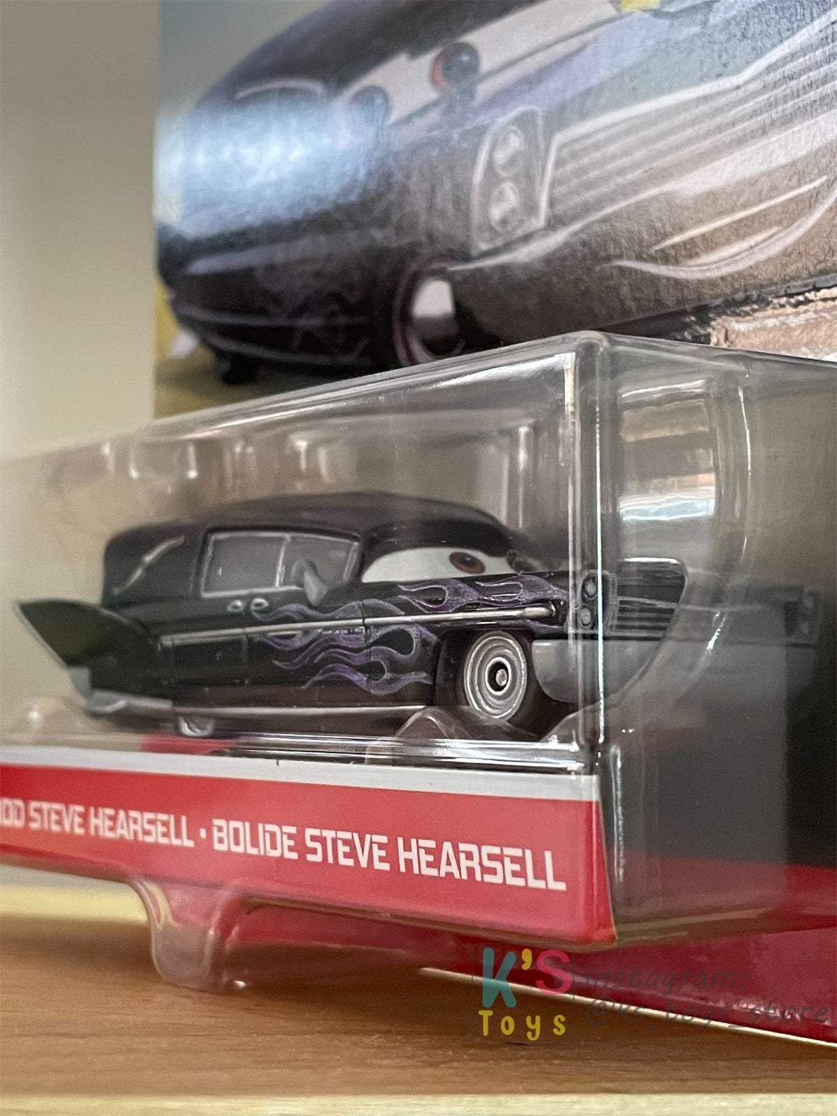 DISNEY PIXAR CARS BY MATTEL, HOT ROD STEVE HEARSELL - 2021 NEW RELEASE - BNIP