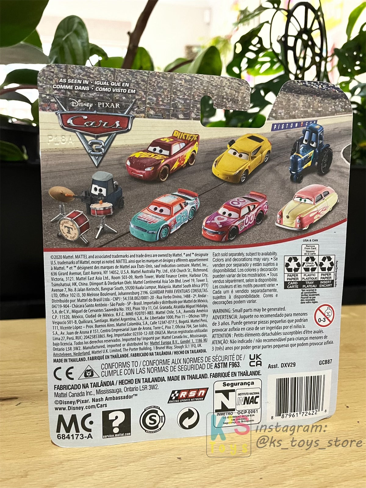 DISNEY PIXAR CARS BY MATTEL, HOT ROD STEVE HEARSELL - 2021 NEW RELEASE - BNIP