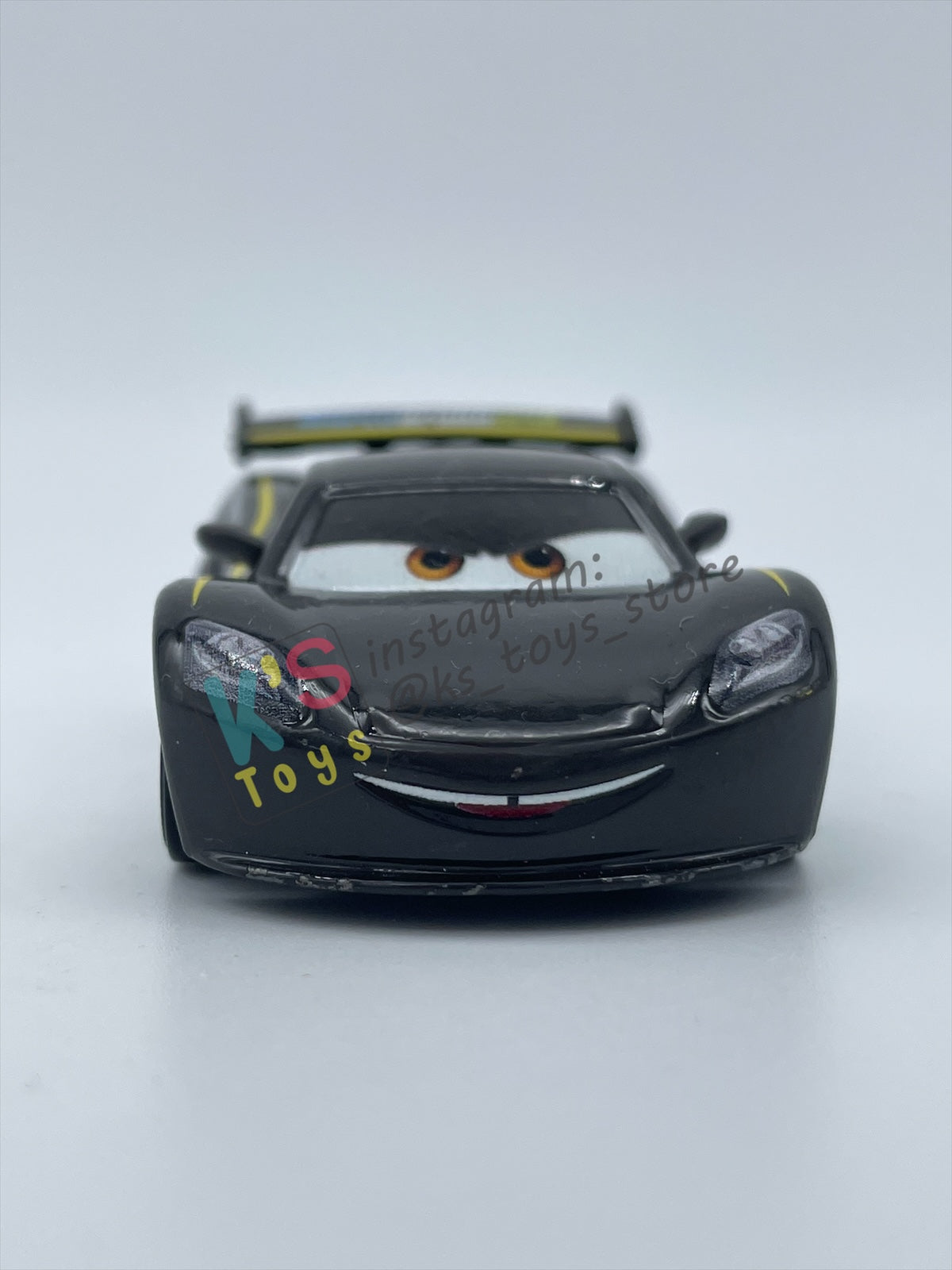 PRE-OWNED / LOOSE DISNEY PIXAR CARS BY MATTEL - "LEWIS HAMILTON" - CARS 2 SERIES - GOOD CONDITION - READ DESCRIPTION!!!!!!!!!!!