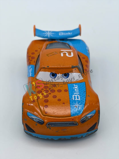 PRE-OWNED / LOOSE DISNEY PIXAR CARS - "RYAN “INDISE” LANEY" CARS 3 SERIES - PLAYED CONDITION