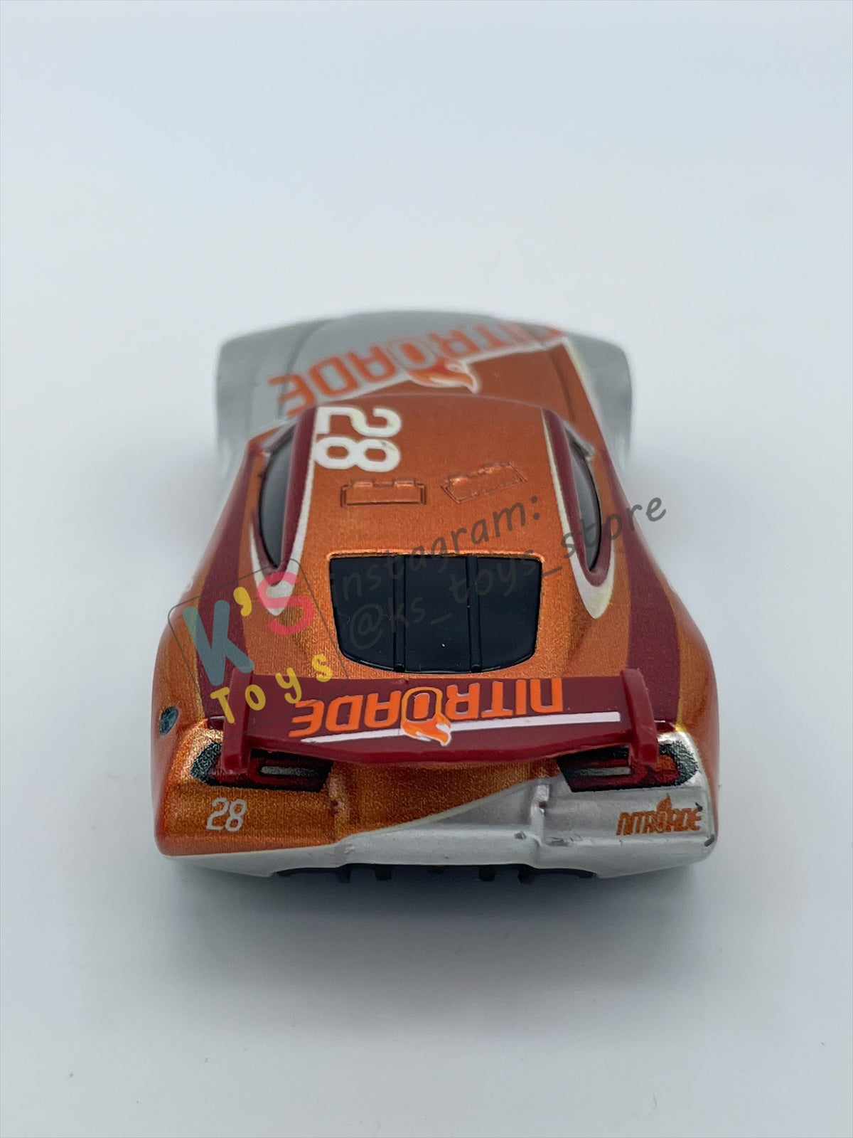 PRE-OWNED / LOOSE DISNEY PIXAR CARS BY MATTEL - "SILVER TIM TREADLESS" - SILVER METALLIC FINISH SERIES - NEAR MINT CONDITION - READ DESCRIPTION!!!!!!!!!!!
