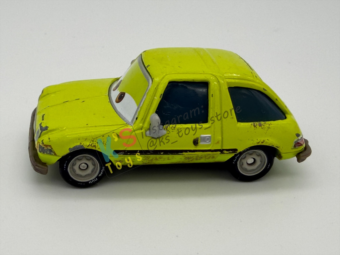 PRE-OWNED / LOOSE DISNEY PIXAR CARS - "ACER" CARS 2 LEMONS SERIES - PLAYED CONDITION