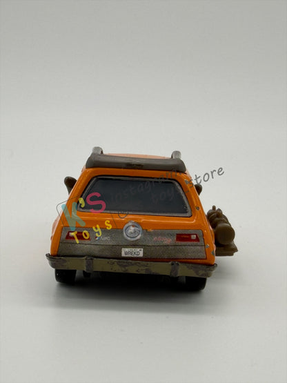 PRE-OWNED / LOOSE DISNEY PIXAR CARS - “GREM WITH WEAPON" - CARS 2 AIRPORT ADVENTURE SERIES - GOOD CONDITION