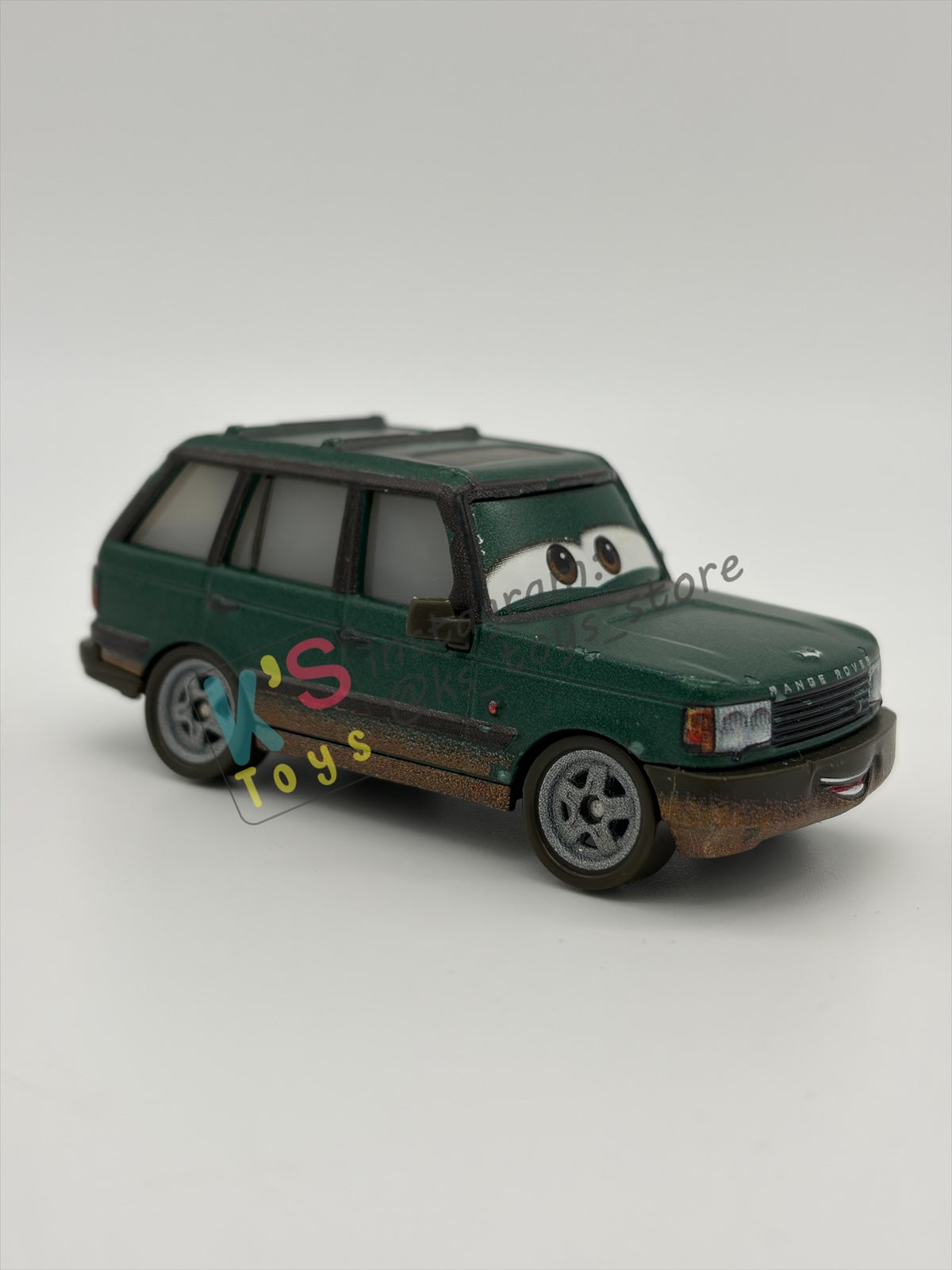 PRE-OWNED / LOOSE DISNEY PIXAR CARS - “KEVIN RYVAN" - CARS 3 THUNDER HOLLOWS SERIES - GOOD CONDITION