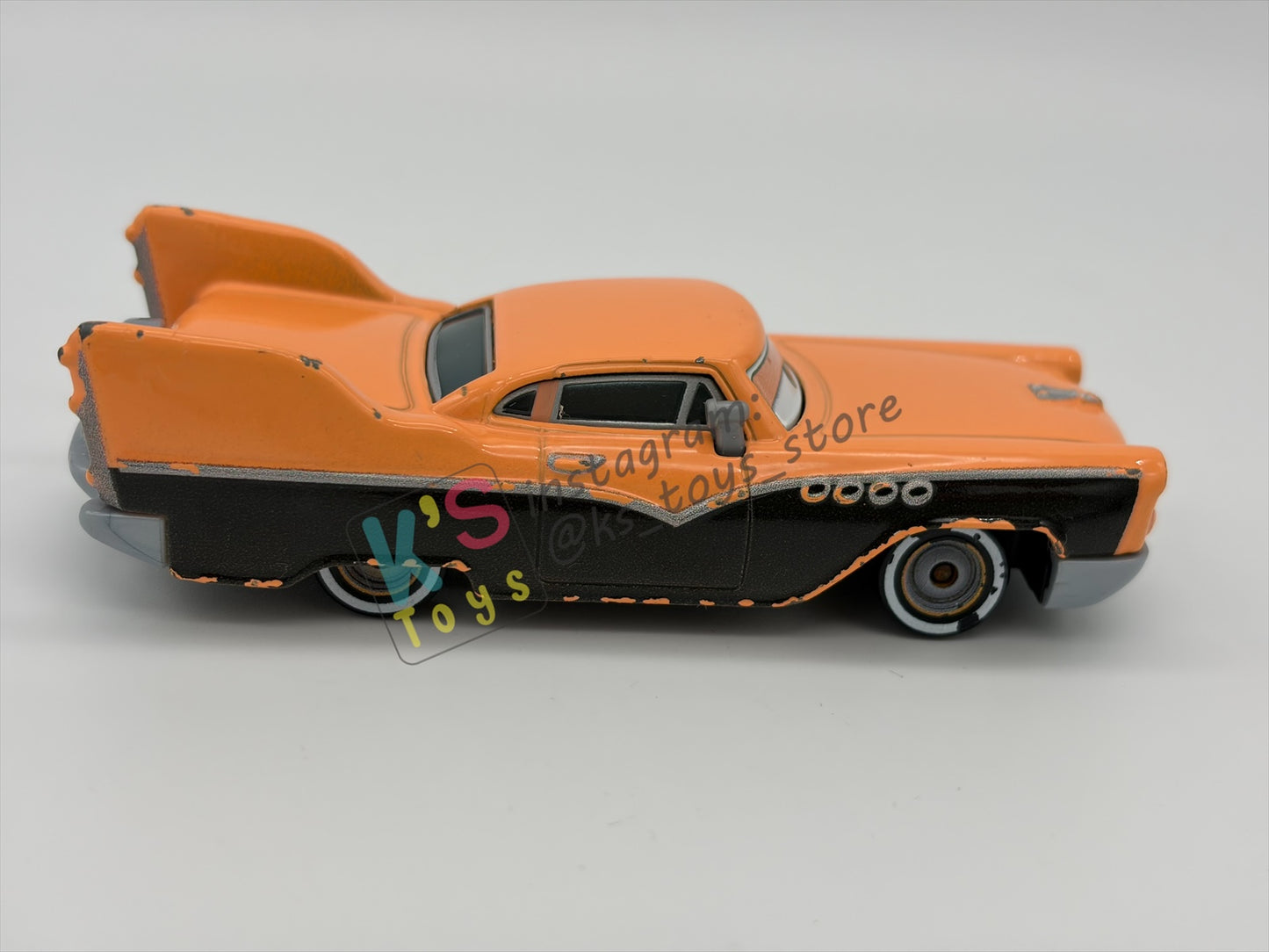 PRE-OWNED / LOOSE DISNEY PIXAR CARS BY MATTEL - "HANK “HALLOWEEN” MURPHY" - CARS SERIES - PLAYED CONDITION - READ DESCRIPTION!!!!!!!!!!!