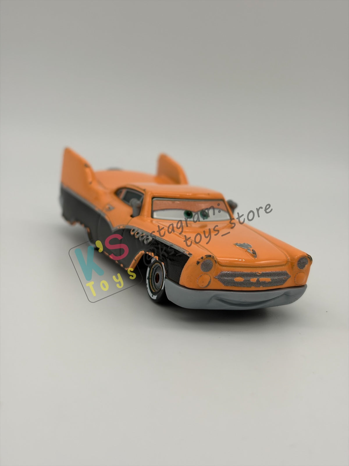 PRE-OWNED / LOOSE DISNEY PIXAR CARS BY MATTEL - "HANK “HALLOWEEN” MURPHY" - CARS SERIES - PLAYED CONDITION - READ DESCRIPTION!!!!!!!!!!!