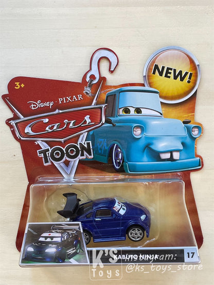 DISNEY PIXAR CARS "KABUTO NINJA" TOKYO MATER SERIES - Cars Toon - BNIP