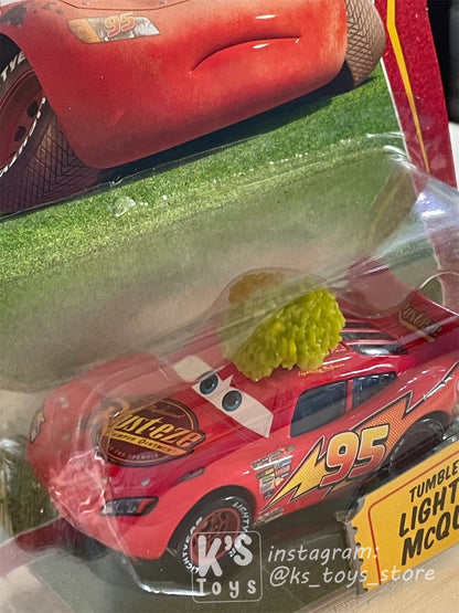 DISNEY PIXAR CARS "TUMBLEWEED LIGHTNING MCQUEEN" RACE ORAMA SERIES- BNIP