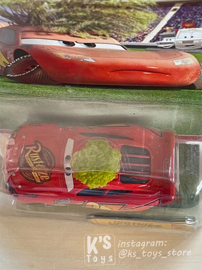 DISNEY PIXAR CARS "TUMBLEWEED LIGHTNING MCQUEEN" RACE ORAMA SERIES- BNIP