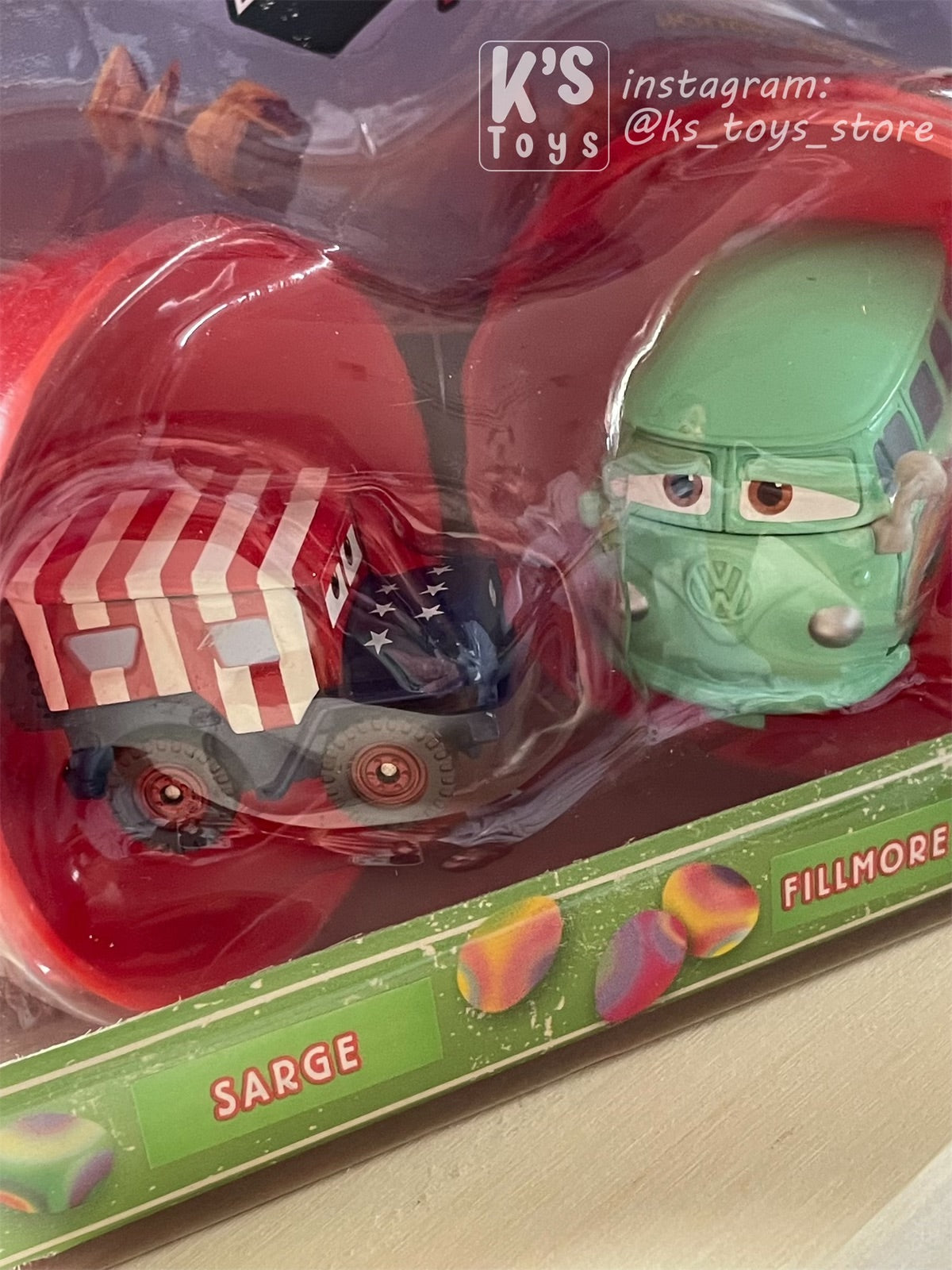 Mini Adventures Special Holiday 2 pack, Disney Pixar Cars - Sarge and Fillmore - BNIP