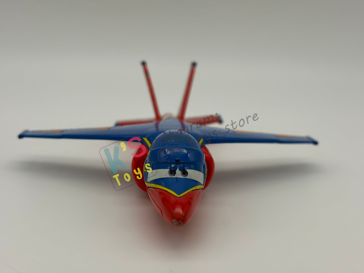 PRE-OWNED / LOOSE DISNEY PIXAR CARS 1:55 BY MATTEL - "FALCON HAWK 1" AIR MATER TAKE FLIGHT SERIES - GOOD CONDITION