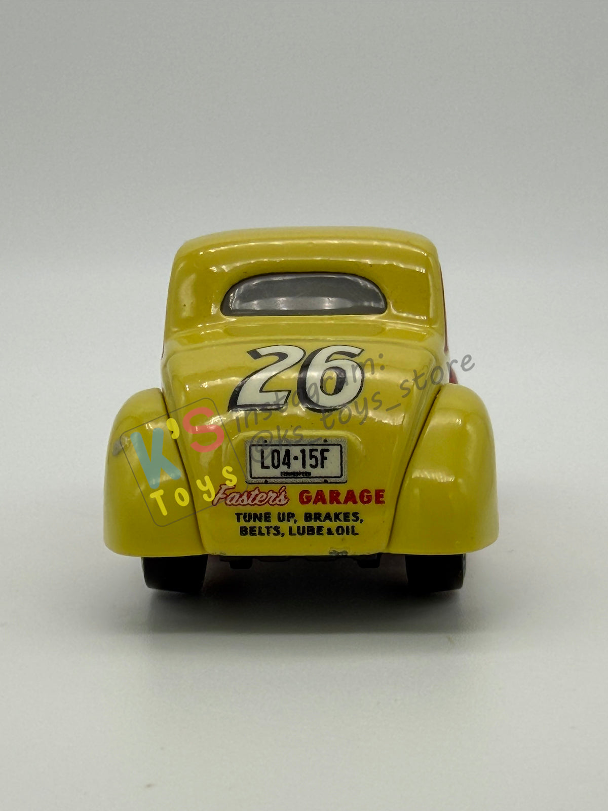 PRE-OWNED / LOOSE DISNEY PIXAR CARS 1:55 BY MATTEL - "ELI TURNPIKE" CARS 3 THOMASVILLE SERIES - GOOD CONDITION