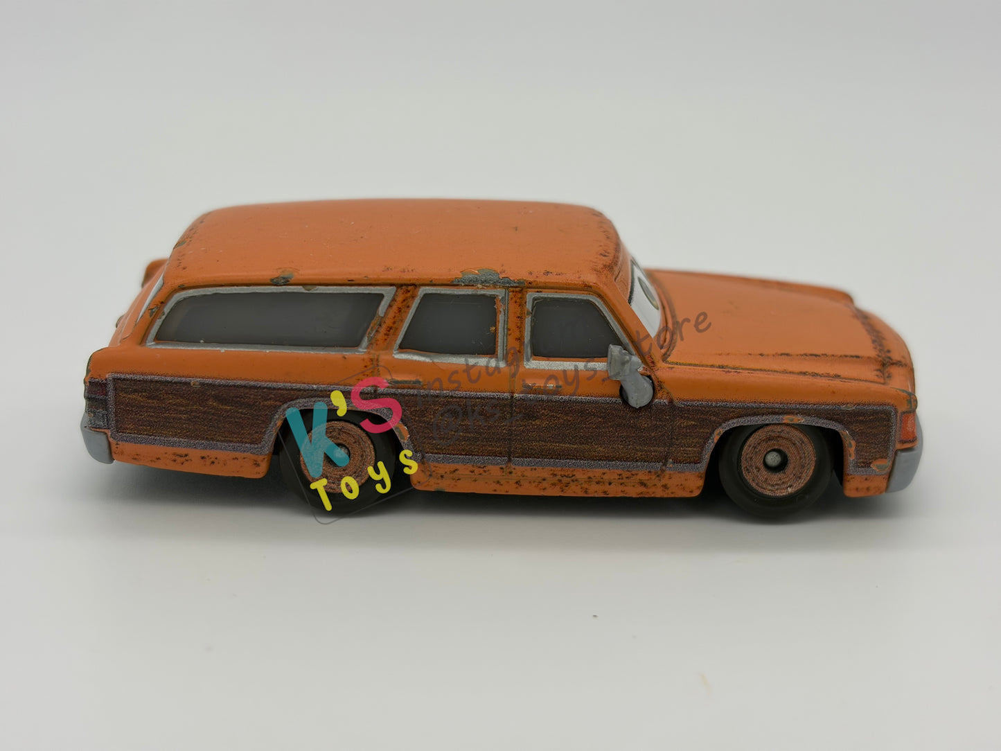 PRE-OWNED / LOOSE DISNEY PIXAR CARS 1:55 BY MATTEL - "BILL REVS" CARS 3 THE COPPER PIN SERIES - GOOD CONDITION