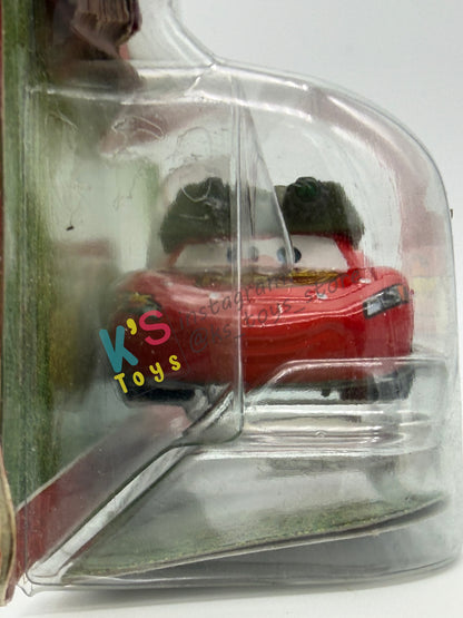 DISNEY PIXAR CARS BY MATTEL 1:55 - IMPOUND LIGHTNING MCQUEEN - RACE ORAMA CHASE SERIES - BNIP