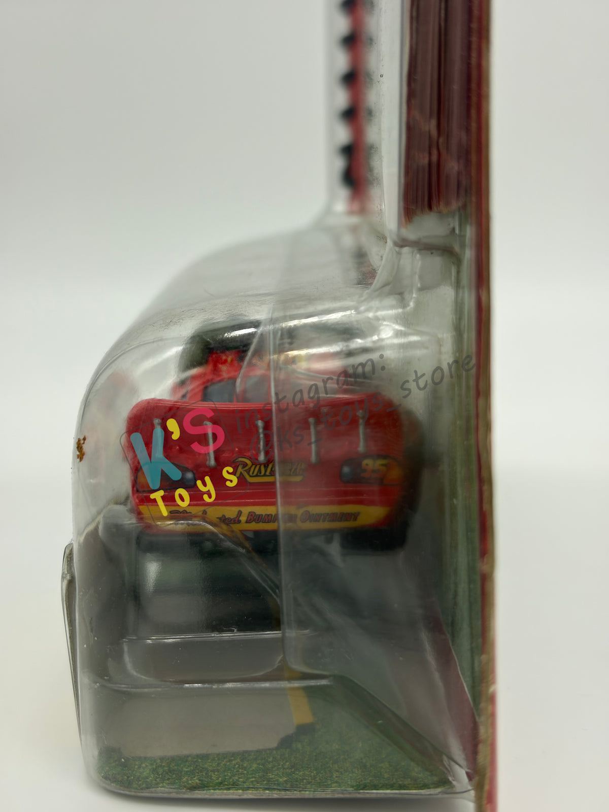 DISNEY PIXAR CARS BY MATTEL 1:55, "NIGHT VISION LIGHTNING MCQUEEN" INCLUDED 2009 COLLECTOR GUIDE - BNIP