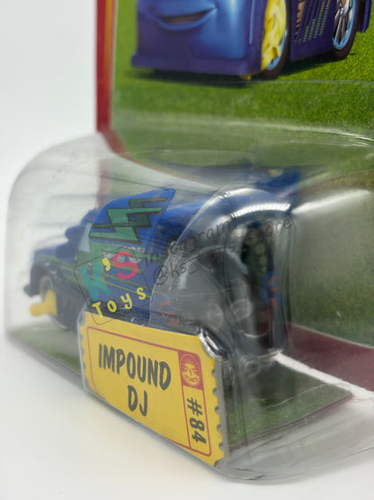 DISNEY PIXAR CARS BY MATTEL 1:55 - IMPOUND DJ - RACE ORAMA CHASE SERIES - BNIP